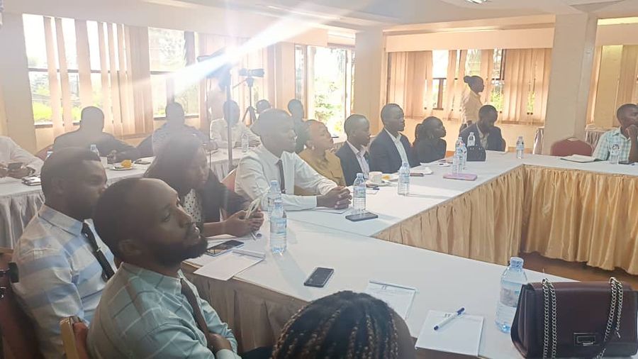 TVIA representatives at a regional development partners meeting